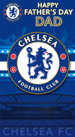 Chelsea FC Dad Father's Day Card