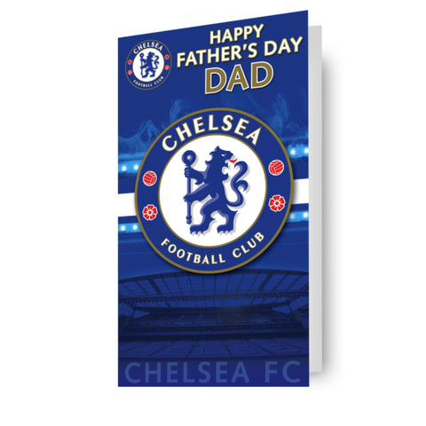 Chelsea FC Dad Father's Day Card