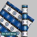 Chelsea FC 3m rol inpakpapier