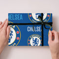 Chelsea FC 4 Sheets & 4 Tags Gift Wrap Bundle