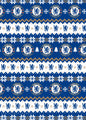 Chelsea FC Christmas Wrap 2 Sheet 2 Tag