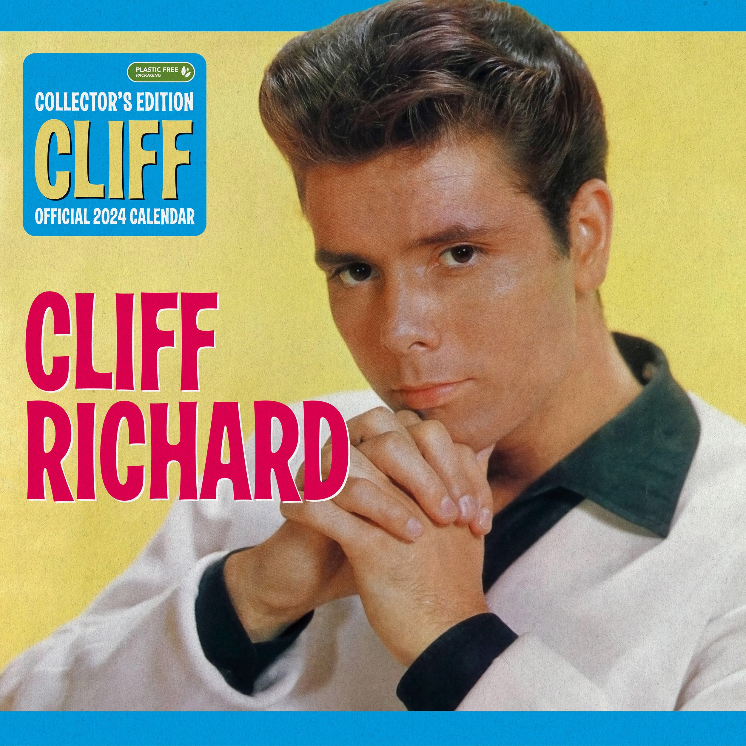 Cliff Richard 2024 Collectors Edition Record Sleeve Calendar Danilo