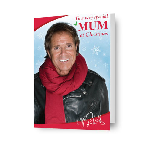 Cliff Richard 'Mum' Christmas Card