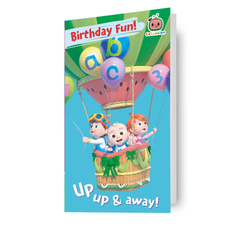 CoComelon 'Up Up And Away!' Birthday Card