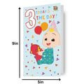 CoComelon Age 3 Birthday Card