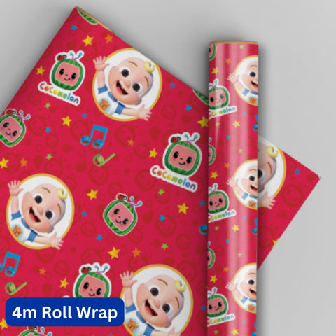 CoComelon 4m Roll Wrapping Paper