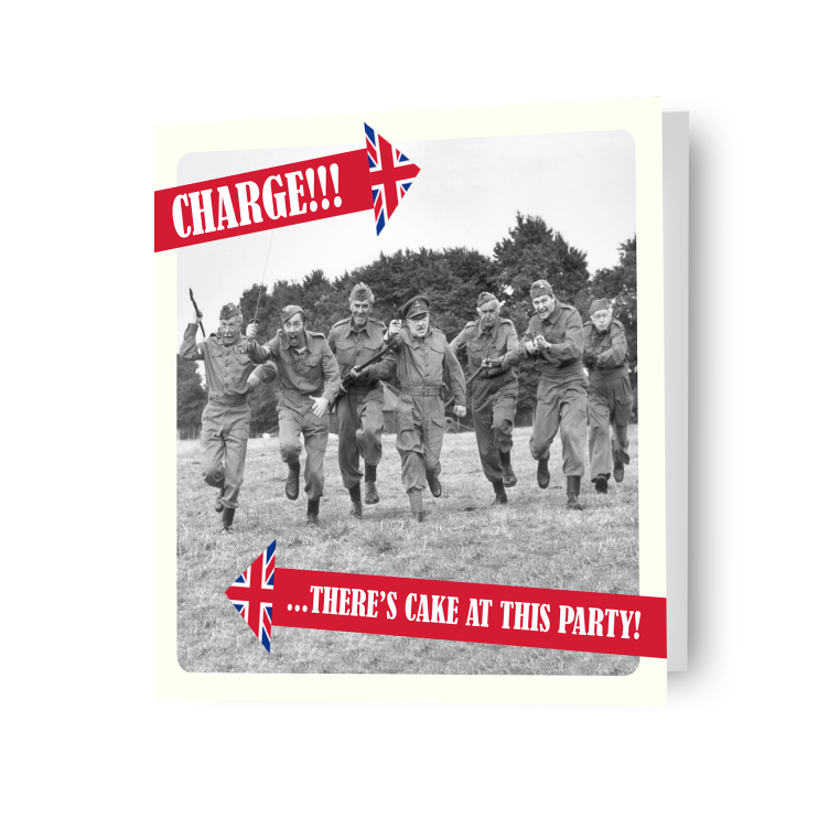 Dad's Army Funny Birthday Card