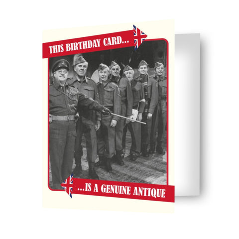 Dad's Army General Birthday Card
