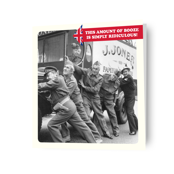 Dad's Army Humour Birthday Card