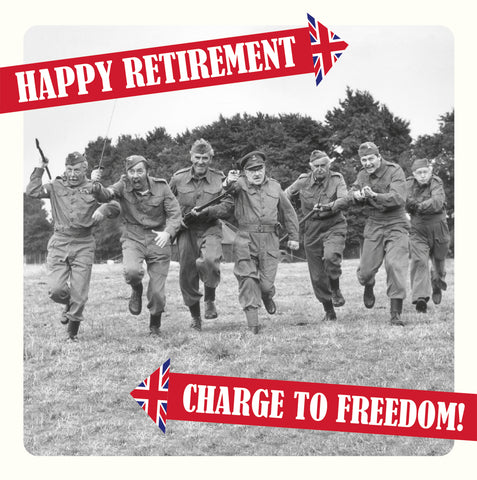 Dad's Army 'Happy Retirement' Card