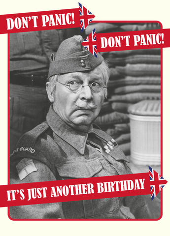 Dad's Army Funny Birthday Card
