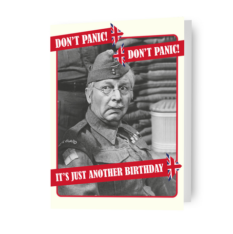 Dad's Army Funny Birthday Card