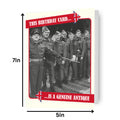 Dad's Army 'Genuine Antique' Birthday Card