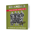 Dad's Army 'Grandad' Birthday Card