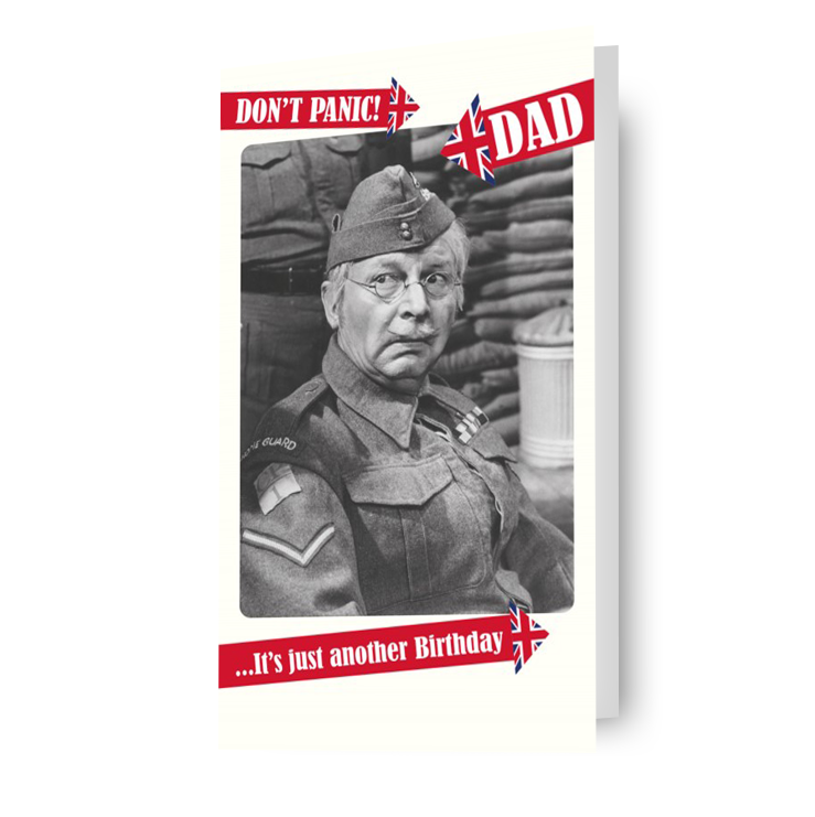 Dad's Army Dad Birthday Card