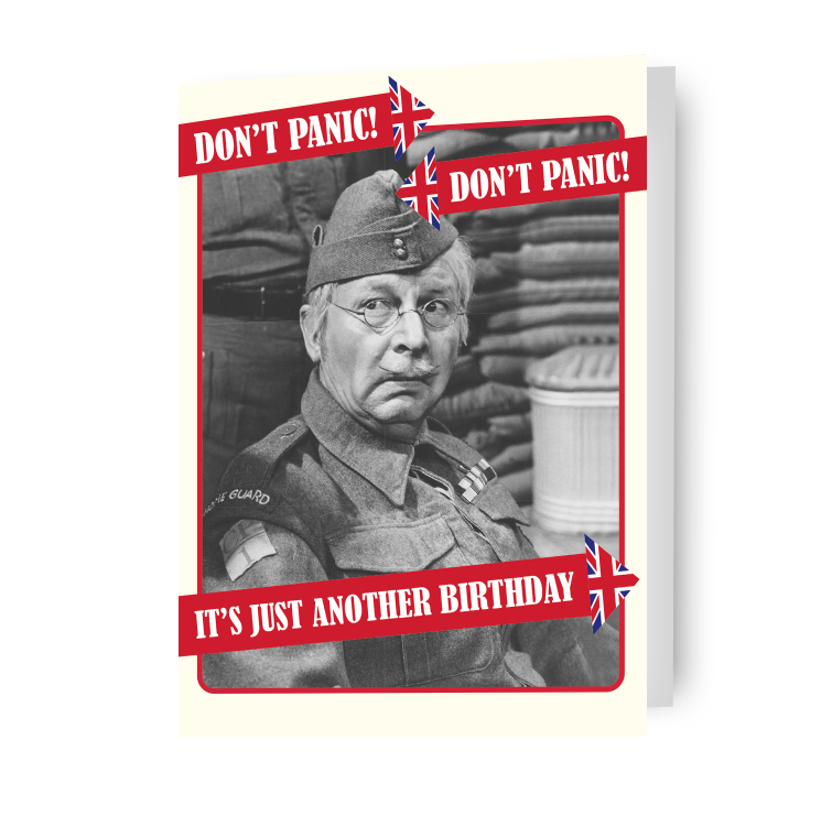 Dad's Army 'Dad' Birthday Card