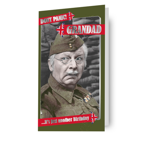 Dad's Army 'Grandad' Birthday Card