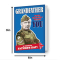 DAD'S ARMY GRANDAD FATHER'S DAY CARD