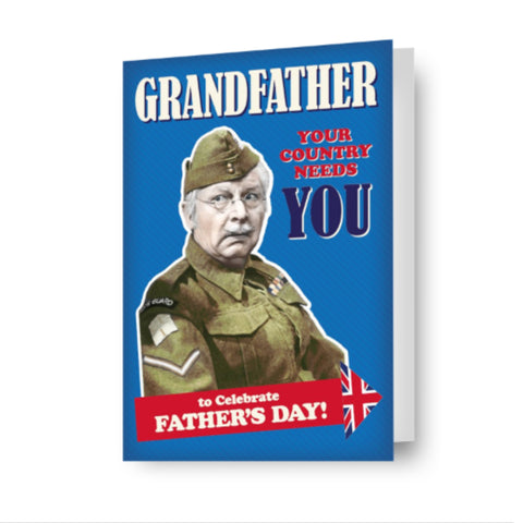 DAD'S ARMY GRANDAD FATHER'S DAY CARD