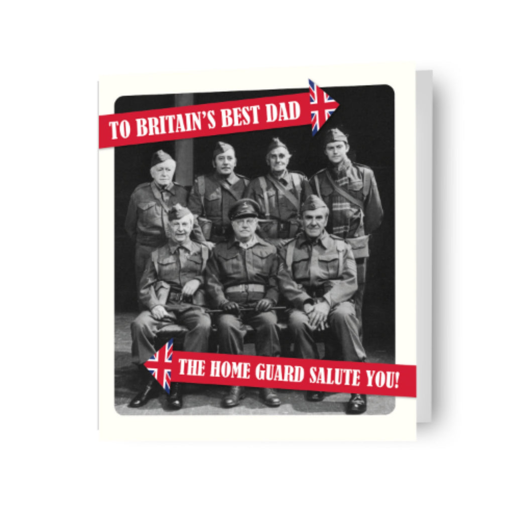 Dad's Army 'Best Dad' Father's Day Card