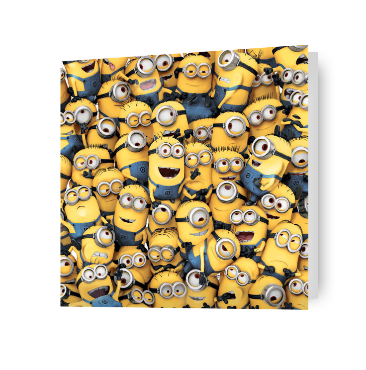 Biglietto vuoto Minion Cattivissimo me