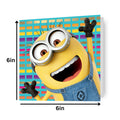 Despicable Me Minions Blank Birthday Card