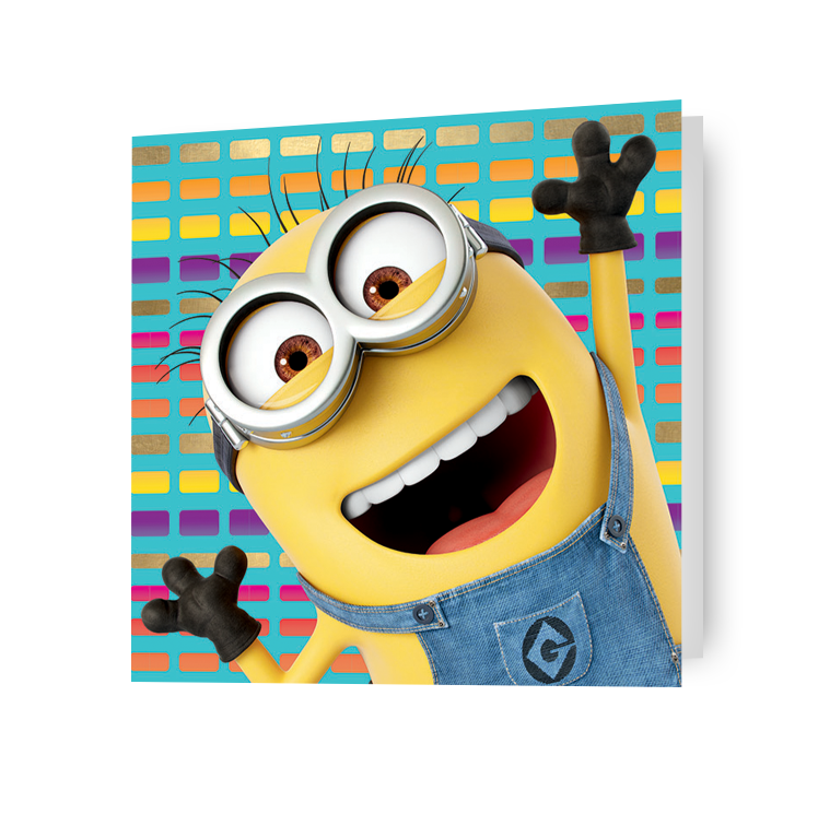 Despicable Me Minions Blank Birthday Card – Danilo Promotions