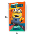 Despicable Me Minions 'Special Brother' Birthday Card