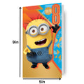 Despicable Me Minions Age 8 Birthday Card