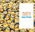 Despicable Me Grandson Birthday Card