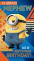 Despicable Me Minions 'Nephew' Birthday Card