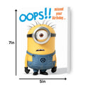 Despicable Me Minions Belated Birthday Card