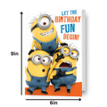 Despicable Me Minions Deurhanger Verjaardagskaart