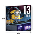 Despicable Me Minion Age 13 Birthday Card