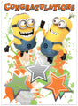 Despicable Me Minions 'Congratulations' Card