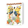 Despicable Me Minions 'Congratulations' Card