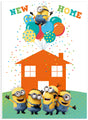 Despicable Me Minions 'New Home' Card