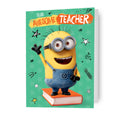 Cattivissimo me Minion Awesome Teacher Card