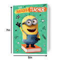 Despicable Me Minions 'Awesome Teacher' Thank You Card