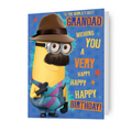 Despicable Me Minions 'Best Grandad' Birthday Card