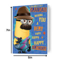 Despicable Me Minions 'Best Grandad' Birthday Card