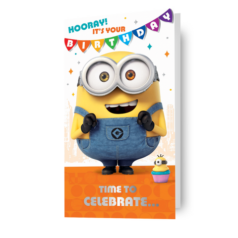 Despicable Me Minions Generic Birthday Card