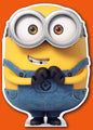 Despicable Me Minions Die-Cut Verjaardagskaart