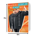 Despicable Me Minions Gru 'No Money' verjaardagskaart