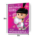 Despicable Me Minions 'Birthday Girl' Card