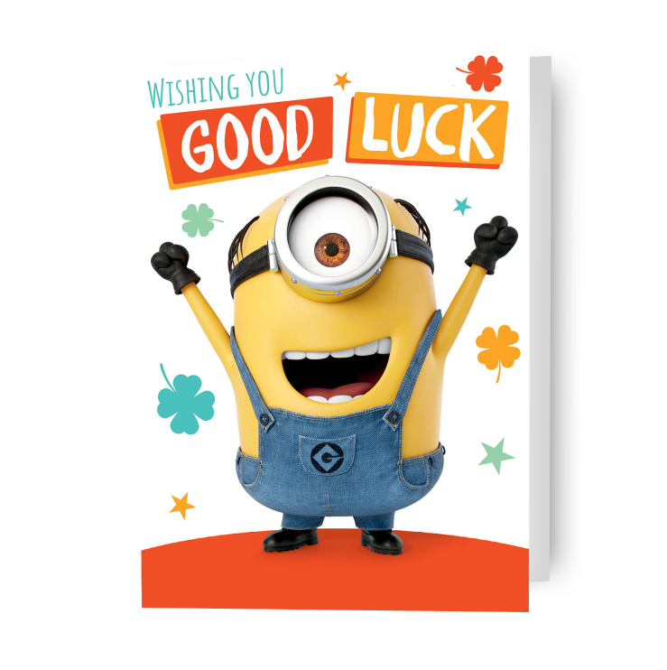 Cattivissimo me Good Luck Card, prodotto con licenza ufficiale