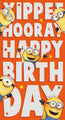 Despicable Me Minions 'Yippee' Birthday Card