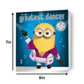 Despicable Me Minions 'Greatest Dancer' Happy Birthday Card