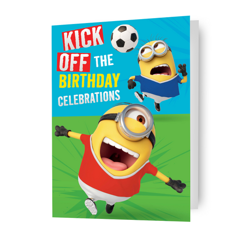 Despicable Me Minions 'Birthday Celebrations' Card