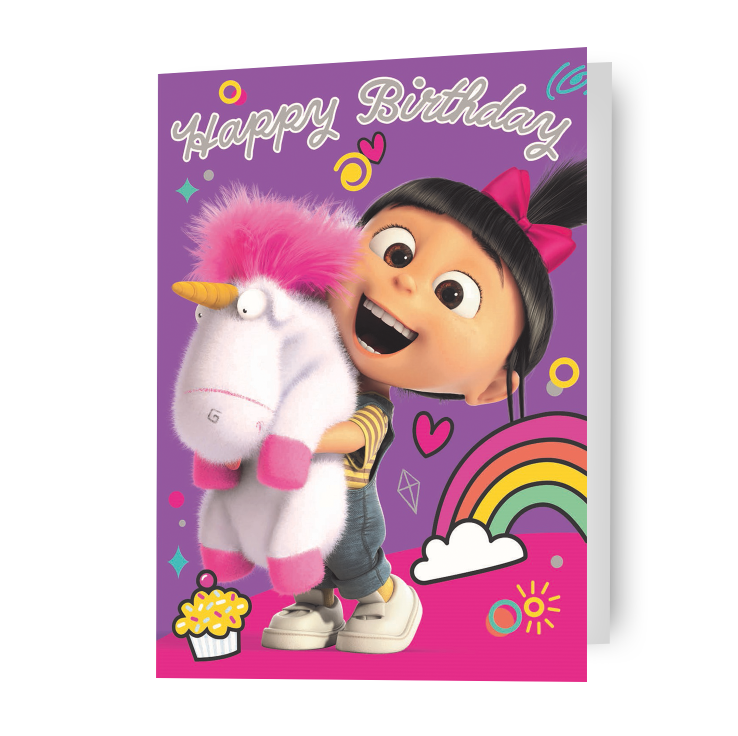 Despicable Me Minions 'Happy Birthday' Card